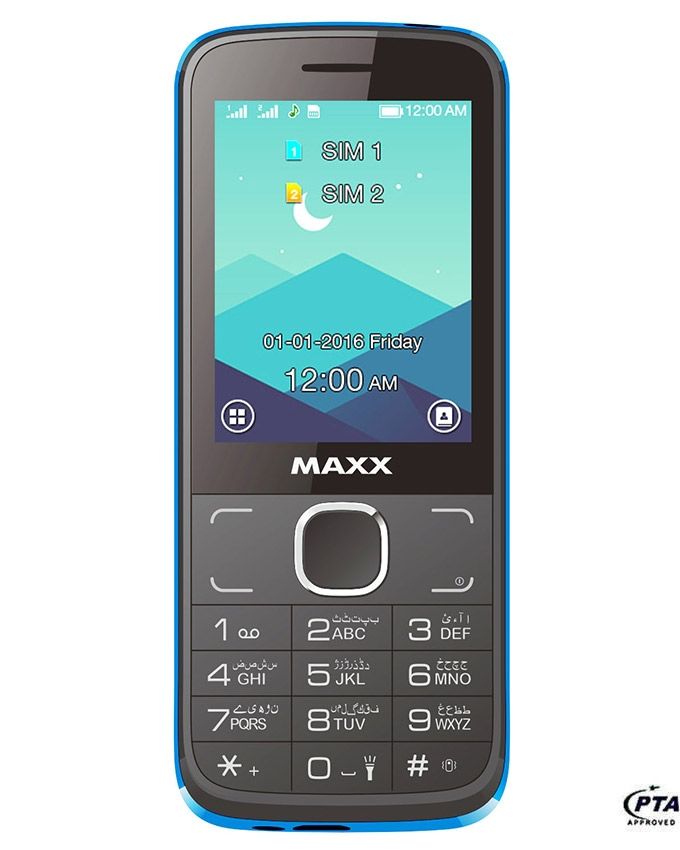 maxx dual sim mobile