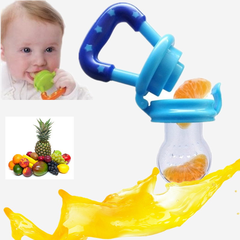 Baby Pacifier Fresh Food Feeder With Cap Fashioniel